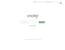 Tablet Screenshot of enater.com